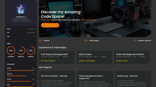 Image for flutter portfolio