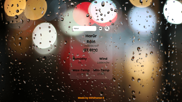 Image for weather app