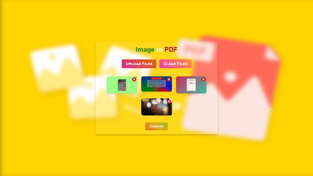 Image for image to pdf