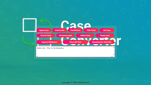 Image for text case converter