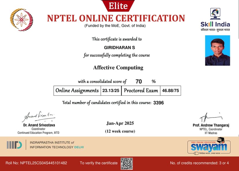 NPTEL Course