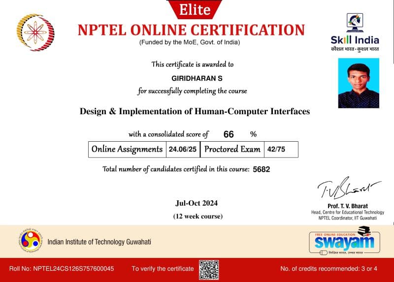 NPTEL Course