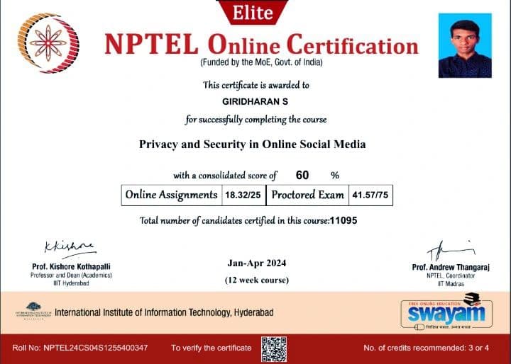 NPTEL Course